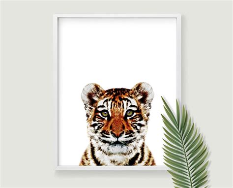Tiger Art Print Downloadable Prints Of Wildlife Photography Etsy