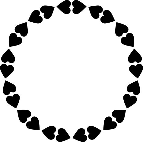 Circle Clipart Heart Circle Heart Transparent Free For Download On