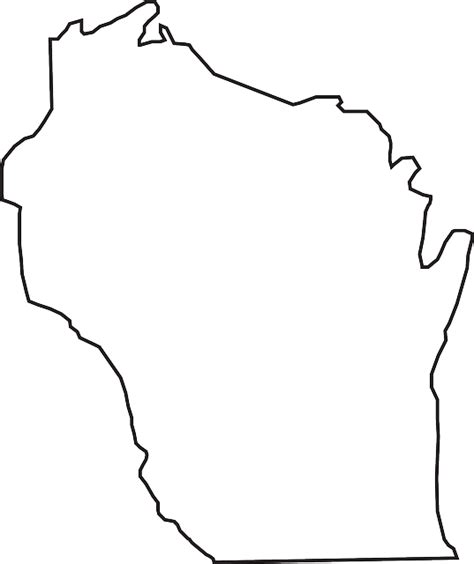 Download Map State Wisconsin Royalty Free Vector Graphic Pixabay