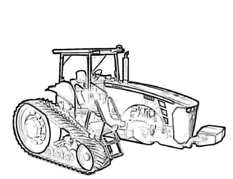 Deere Traktor Fendt Kleurplaat Trekker Kleurplaten Ausmalen Trecker