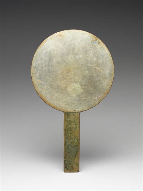 Mirror With Handle Japan Edo Period 16151868 The Metropolitan