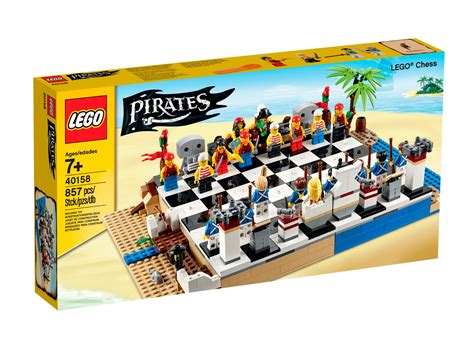 Review Lego 40158 Pirates Chess Set