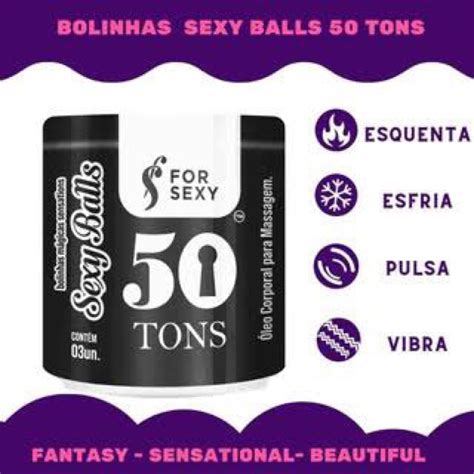 Bolinha Sexy Balls Funcional 50 Tons 03 Unidades For Sexy Shopee Brasil