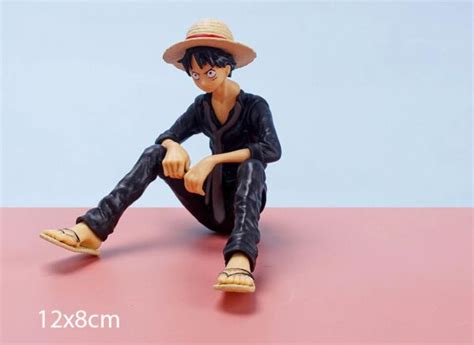 12cm One Piece Luffy Pvc Figurine Official One Piece Merch Collection