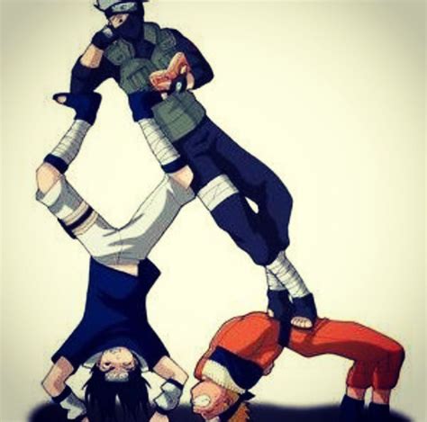 Team 7 Kakashi Naruto Naruto Characters Disney Characters Narusasu Team 7 Kakashi