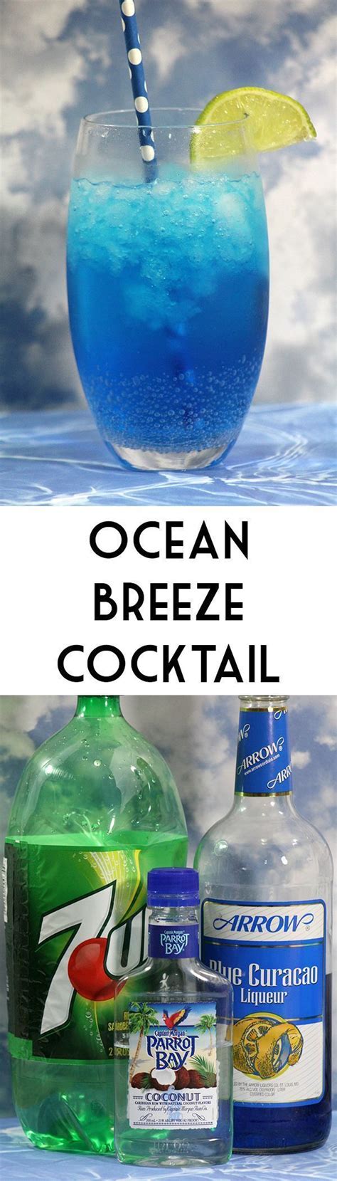 This Ocean Breeze Cocktail Is A Fun Summer Drink For The Beach Or Anywhere You Want To Pretend