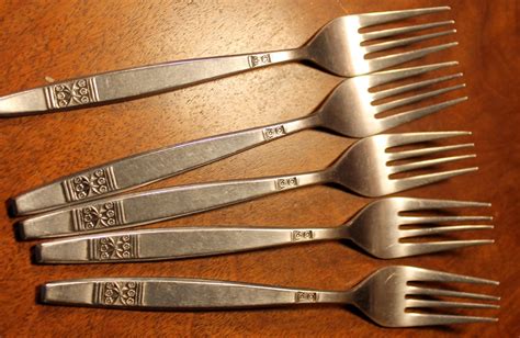 Vintage Flatware Marked Stainless Steel Japan By Atomicholiday