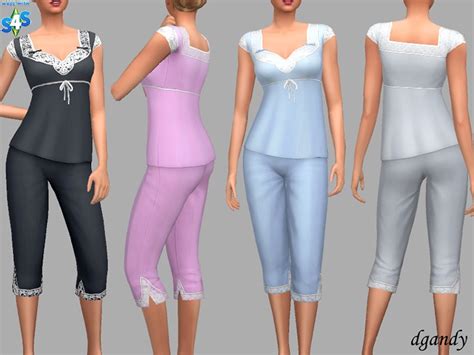 Maxis Match Sleepwear And Pajamas Cc For The Sims 4 Fandomspot