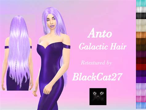 Antos Galactic Hair Retexture The Sims 4 Catalog