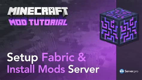 How To Setup And Install Fabric Mods On Your Server Minecraft Java