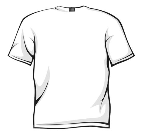 T Shirt Clip Art Black And White Shirt Clipart Kid