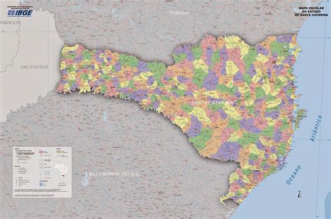 Geografia De Santa Catarina E Seus MunicÍpios ~ Conhecimento é Tudo