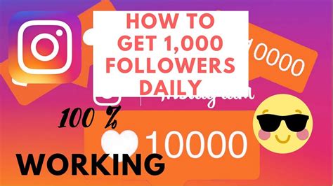 How To Get Unlimited Followers On Instagram Daily In 2018 Youtube