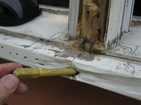 Repairing A Window Sill A Concord Carpenter