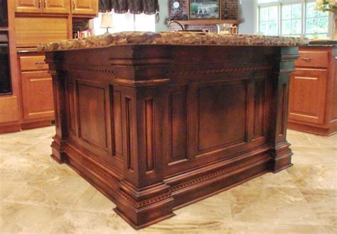 The picture below is an example of the extra material they had. Island revamp | Kitchen island molding, Kitchen cabinet ...