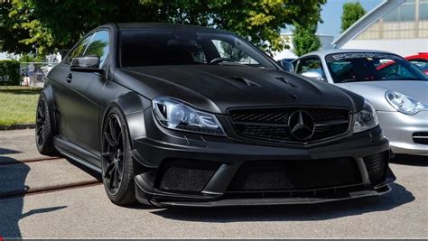 Mercedes Benz C63 Amg Black Series Exhaust Sound Accelerations I Burnouts I Turbo And Stance