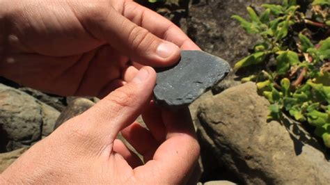 12 Flaked Edged Tool Aboriginal Stone Tool Youtube