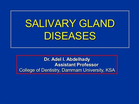 Salivary Glands Diseases
