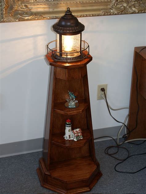 The downloadable plans include instructions and full color photos at every step! wooden lighthouse free plans - Google Search | Lighthouse woodworking plans, Wood lighthouse ...