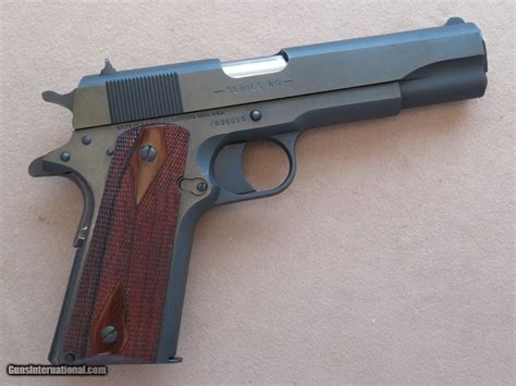 Colt Government Model 1911 45 Acp Series 80 Mfg 2002 Sold
