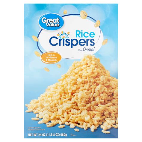 Great Value Crisp Rice Cereal 24 Oz