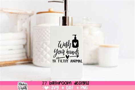 Bathroom SVG Bundle Funny Bathroom SVG Bathroom Signs Svgs Etsy