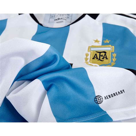 2022 Adidas Lionel Messi Argentina Home Jersey Soccerpro