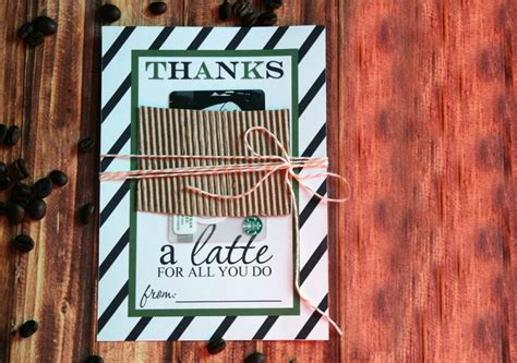 Whether you shop at retail stores like home depot, macy's, walmart, and target or the ever popular starbucks and whole foods, you'll come across hundreds of discount gift cards to choose from on raise. Thanks a Latte FREE Printable Gift Card Holder Teacher Gift | Printable gift cards, Starbucks ...