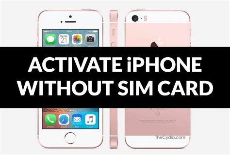 How To Activate IPhone Without SIM Card And Bypass IPhone Activation