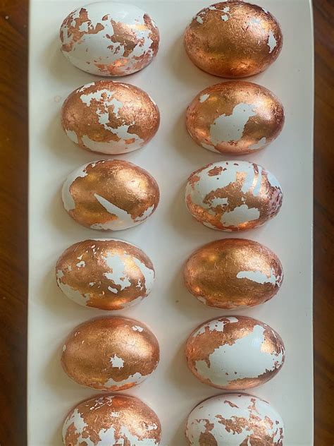 How To Make Copper Foil Easter Eggs Diy My 100 Year Old Home