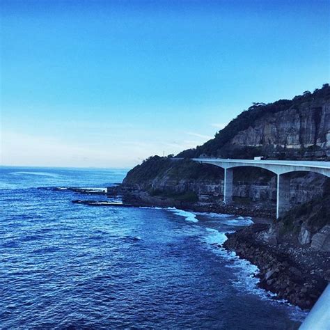 The 665 Metre Sea Cliff Bridge Is A Highlight Along The Grand Pacific
