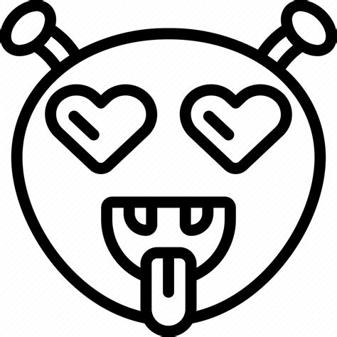 Emoticon Ideogram Smiley Lust Love Icon Download On Iconfinder