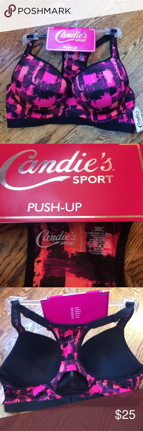 Nwt Candies Sport Push Up Push Up Women Shopping Sports