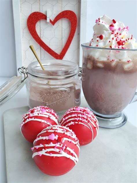 Valentines Day Hot Cocoa Bombs Recipe Making Midlife Matter