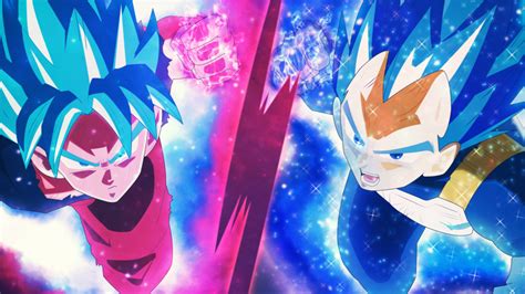 Banpresto dragonball super tag fighters son goku and vegeta multicolor. SSJBKGoku and SSJBE Vegeta vs Goku and Vegeta(Perfect Blue ...
