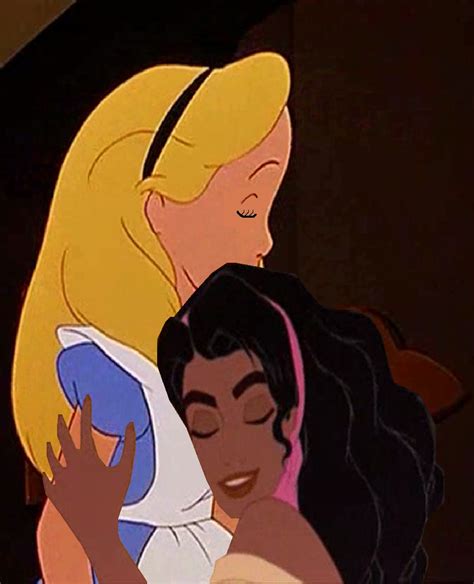 Esmeralda And Alice Amor Disney Crossover Fotografia 39985585 Fanpop