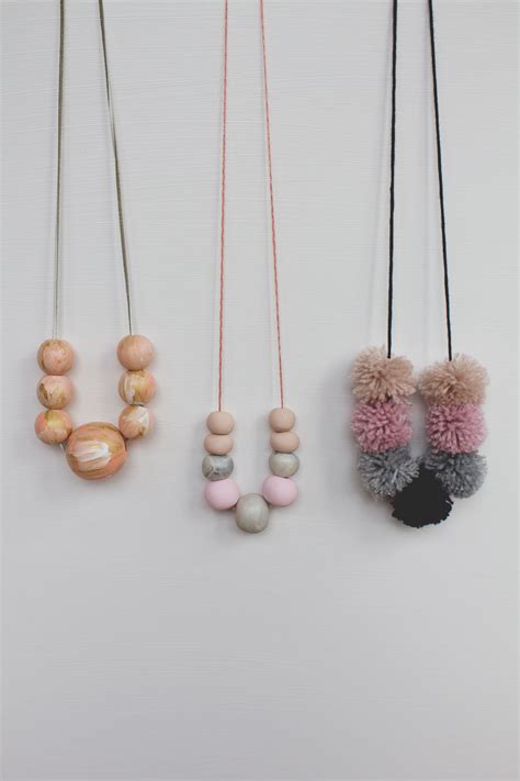 3 Easy Diy Necklace Designs Tiny And Little
