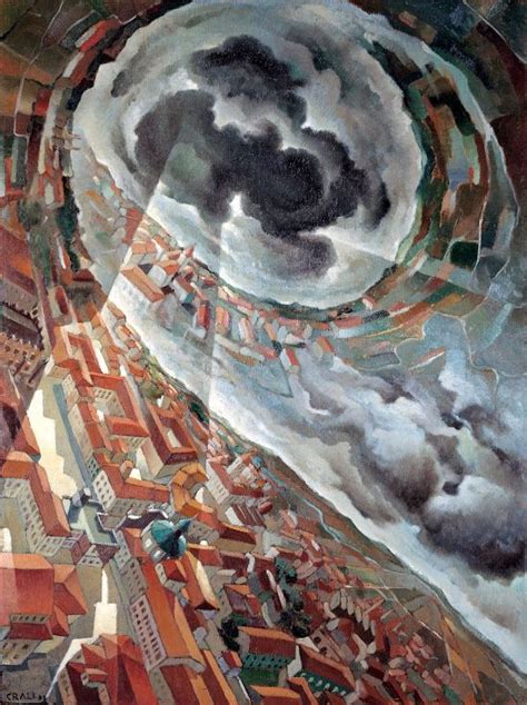 Tullio Crali Italian Futurism 1910 2000 In Free Fall In Caduta
