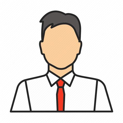 Businessman Man Manager Office Salesman Seller Worker Icon