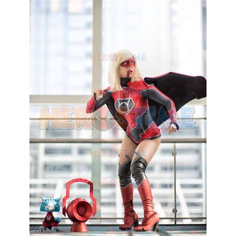 Supergirl Red Lantern Cosplay