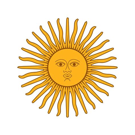 Sun Coat Of Arms Of The Argentinean Flag Argentine Sun Character