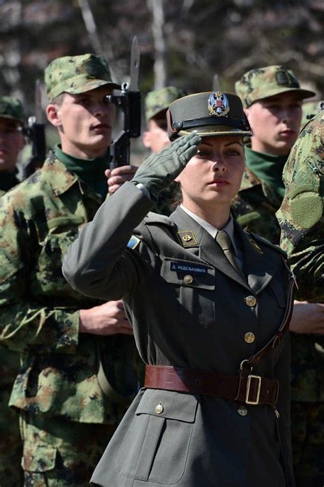 serbian army army women military girl military women