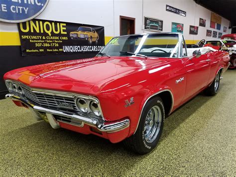 1966 Chevrolet Impala Ss Convertible 396 For Sale 71316 Mcg