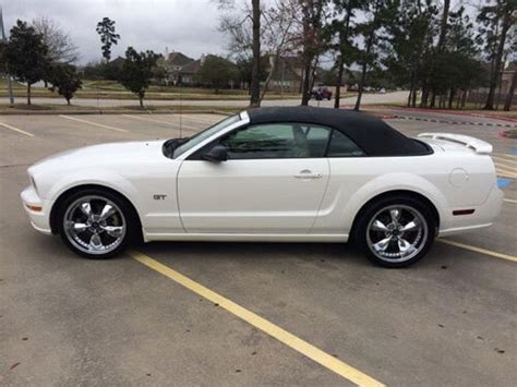 06 Mustang Gt Convertible For Sale Houston Aftermarket Rims And Intake