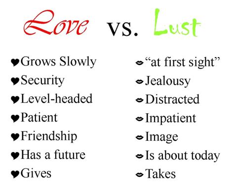 Love Not Lust Quotes 4