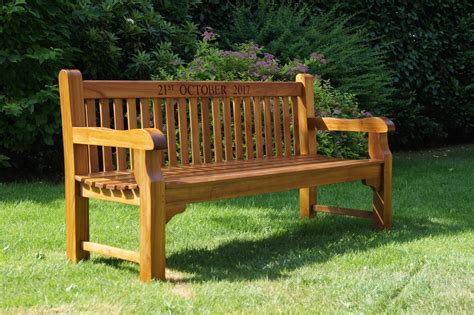 Bespoke And Engraved Memorial Benches Makemesomethingspecial