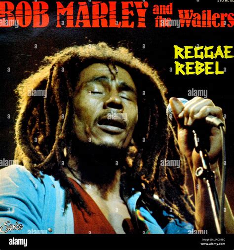 Bob Marley And The Wailers Reggae Rebel Vintage Vinyl Album Cover
