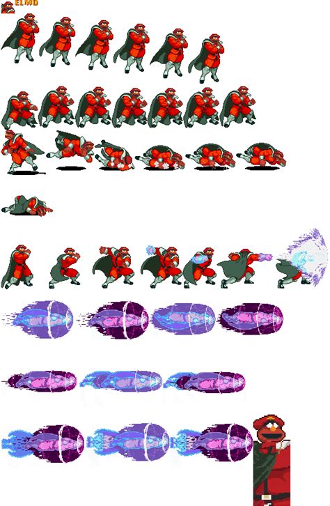 The Spriters Resource Full Sheet View Sesame Street Fighter Elmo