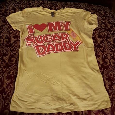 I Love My Sugar Daddy T Shirt Daddy Tshirt Shirts Mens Tops