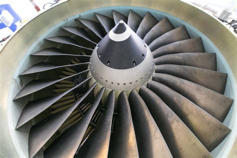 Airplane Turbine Engine Stock Photo Image Of Rotor 126516156